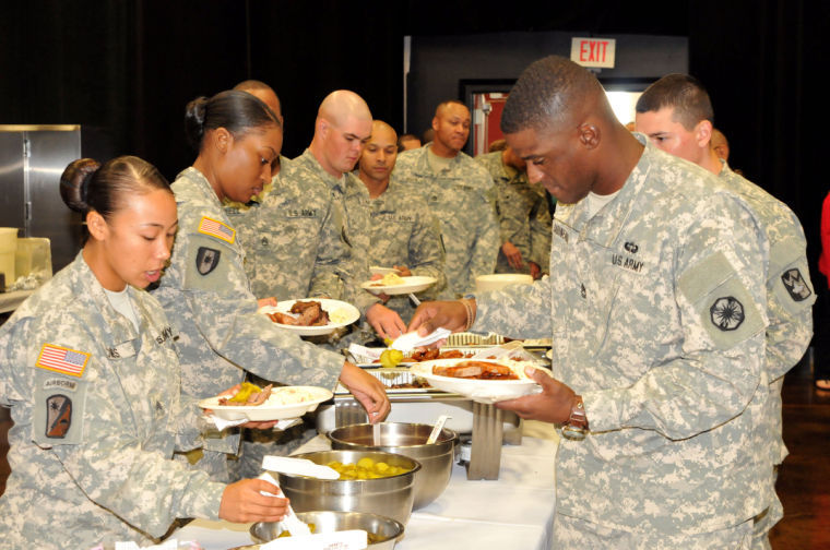 Soldiers honored with luncheon by Temple Chamber